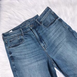 American Eagle Stretch Mom Jeans | Monaco Blue